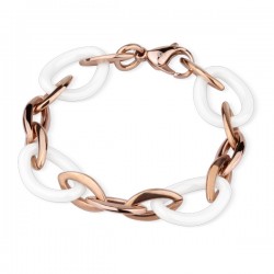 ГРИВНА DARK MOON- CBS 13 WHITE CERAMIC/ROSE GOLD